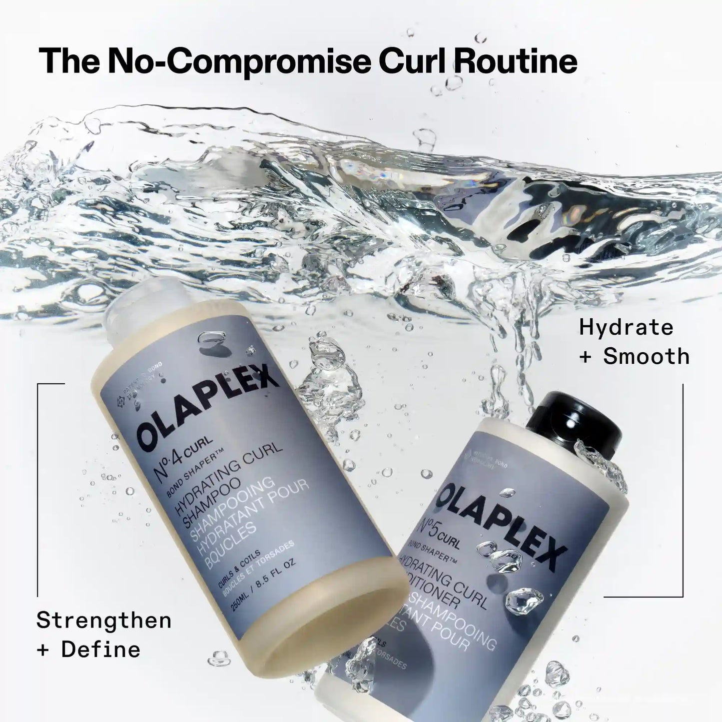 HYDRATING CURL SHAMPOO & CONDITIONER LITER SET